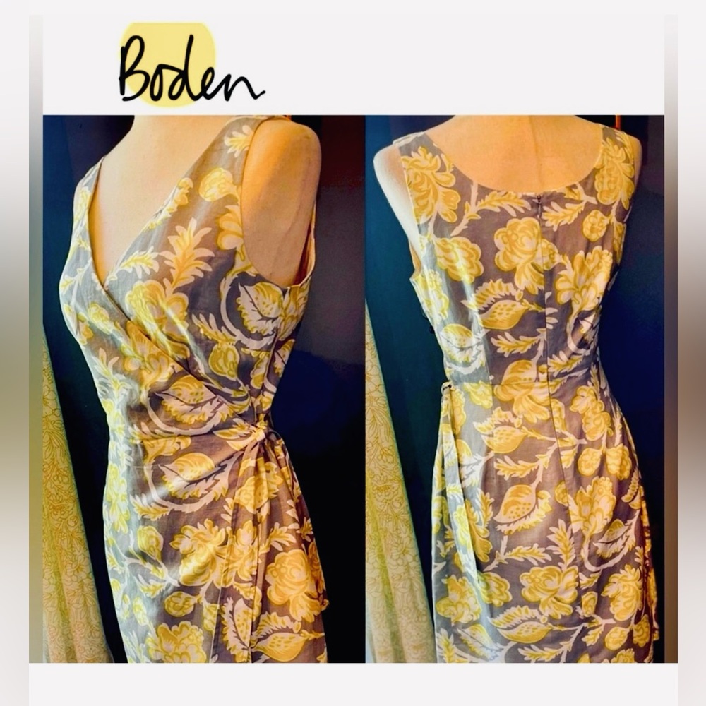 Boden Portofino Wrap Dress